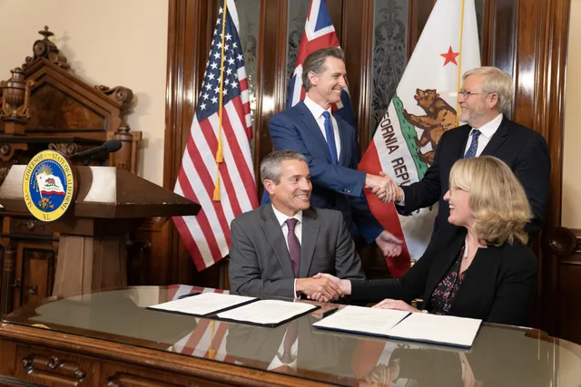 "California & Australia are coming together to fight the climate crisis on a global scale. Through this new partnership, we will collaborate on clean energy, zero-emission transportation, innovative technologies, and more.". Climate disclosure rules for U.S. companies, SEC and California mandates