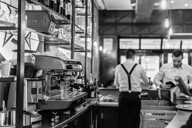 cafe, morning, coffee, drink, drinking, coffee machine, waiter, gray coffee, gray morning, cafe, coffee machine, waiter, waiter, waiter, waiter, waiter. Customer ethics and the asymmetry most companies never name