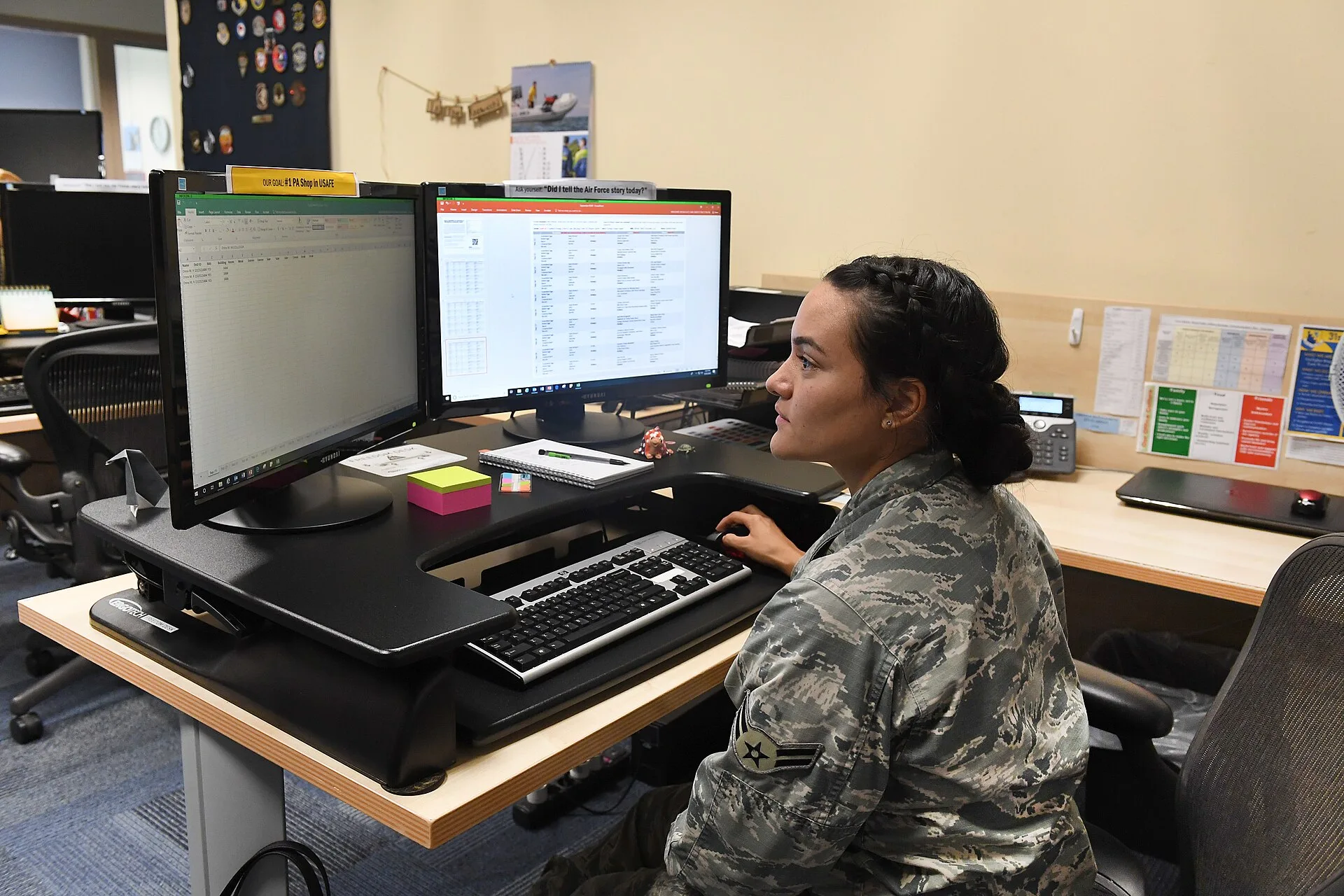 Airman 1st Class Ericka Woolever, 31st Fighter Wing Public Affairs photojournalist, organizes dining facility meal requests into a spreadsheet at Aviano Air Base, Italy, Aug. 20, 2020. Volunteers at Aviano are working together to provide meals from the dining facility and groceries from the Commissa. Ethical frameworks case study: reasoning built to fit a decision already made