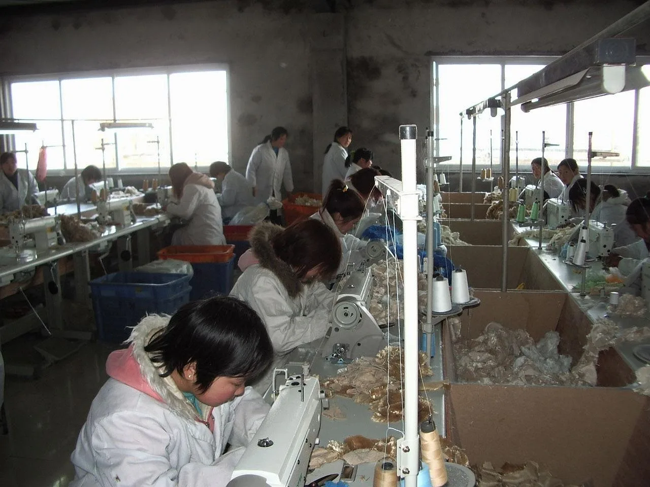worker, factory, sewing, machine, people, worker, factory, factory, factory, factory, sewing, sewing, sewing, sewing, sewing. An invented supplier ethics case: capacity arithmetic, an undisclosed site, and a fast exit