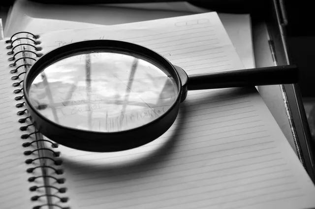 magnifying glass, journal, detail, job, the audit, magnifying glass, magnifying glass, magnifying glass, magnifying glass, magnifying glass. Supplier Ethics Metrics: Seven Requests for Any Report